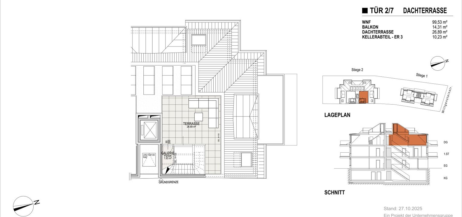 Grundriss DG Terrasse