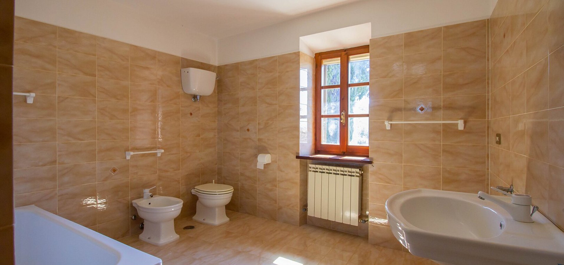 eines der Badezimmer